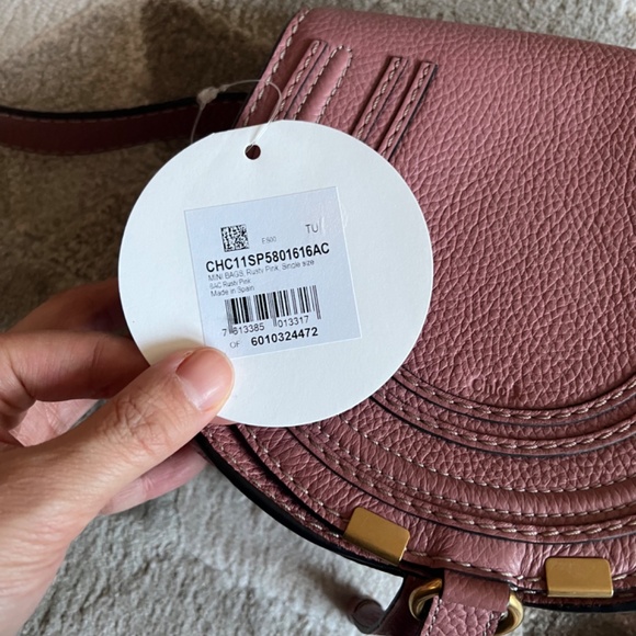 Chloé Marcie leather crossbody bag Small Size - Picture 10 of 10